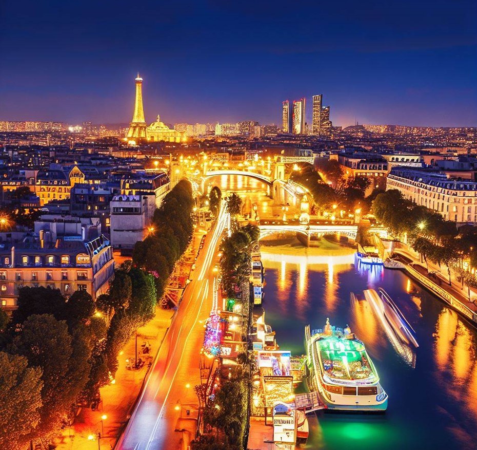 Promenades romantiques sur la Seine